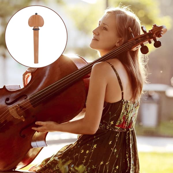 4 stk. træ cello stemmeskruer erstatninger cello stemmeskruer sæt cello tilbehør