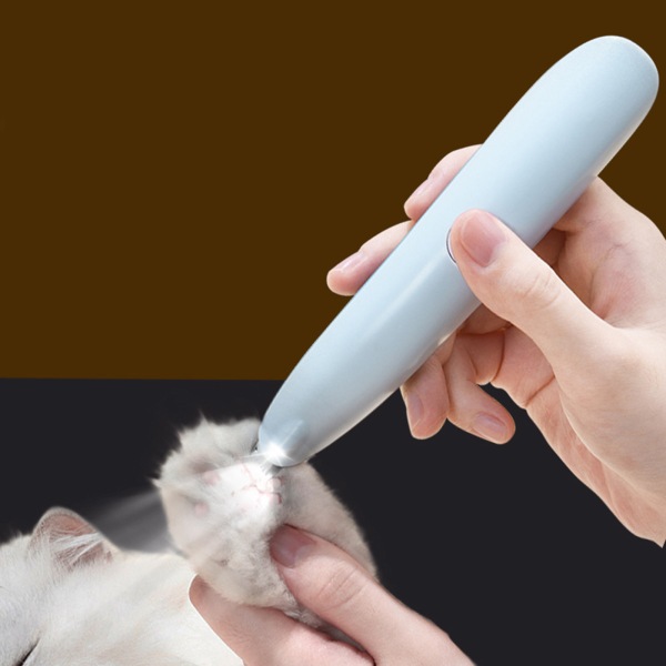 Elektrisk rakapparat för husdjur Lågt ljud för hundar, katter, husdjur, smal kropp 3 färger Grey