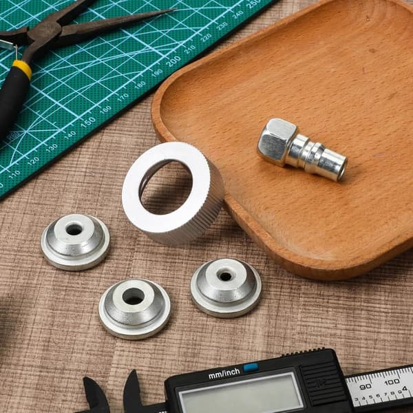 Takbeleggdyse-sett med luftadapter for teksturreparasjon