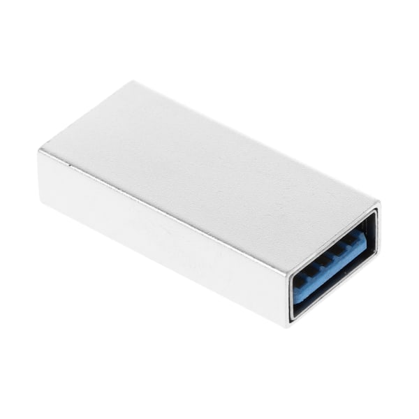 USB 3.0-kopplare hona till hona-adapter Super Speed ​​USB 3.0 kopplingsförlängare Gray
