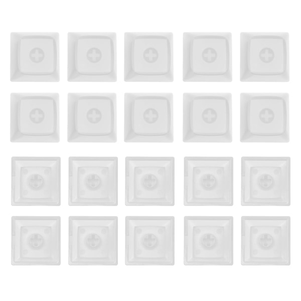 PBT Blank Keycap XDA Profile 1U Key Button Erstatning til Mekanisk Keyboa
