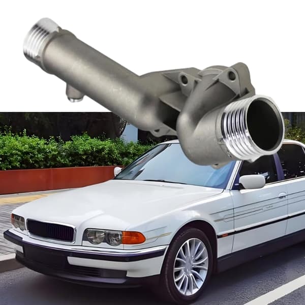 Kjølevæskeutløp Vannhalsflens for 520 528I E38 E39 11531740478 Aluminium