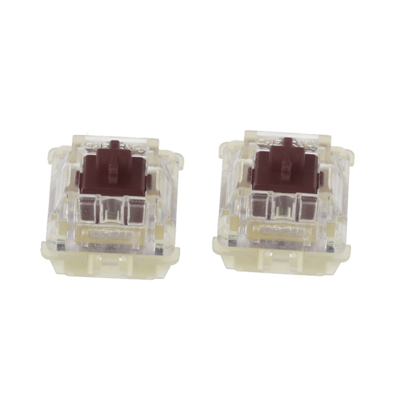 2 st Original SMD RGB-omkopplare för Cherry MX 3pins fötter Brown Switch Mekaniska tangentbordsdelar Clear Switch