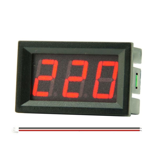 AC 50-500V Digital LED Display Spänningsmätare Universal AC 220 380V Voltmeter