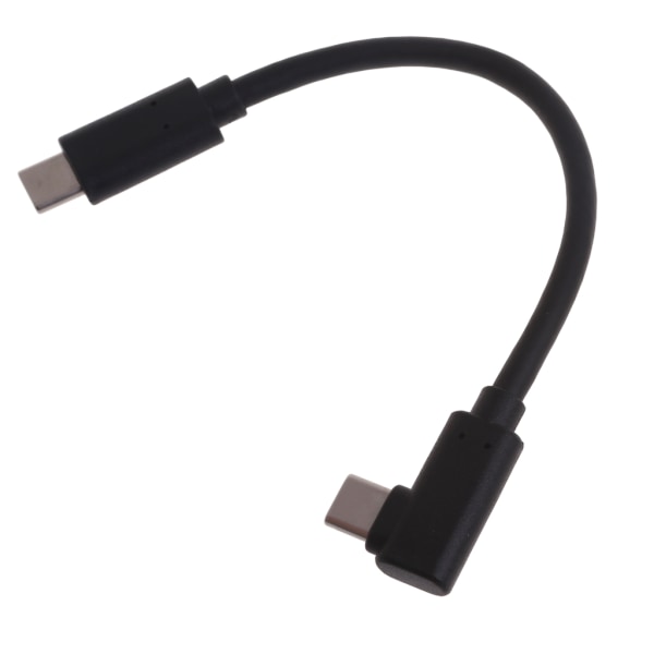 100W USB C til USB C-laderkabel, USBC til USBC-kabel Type C til Type C Hurtiglading rett / rettvinklet passform for Mac