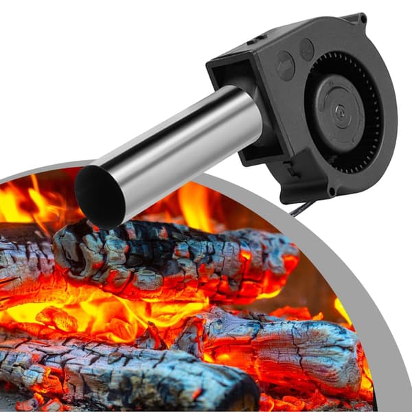 Grillverktyg USB 5V Luftflödesförstärkare För Utomhusmatlagning Flammförbättring