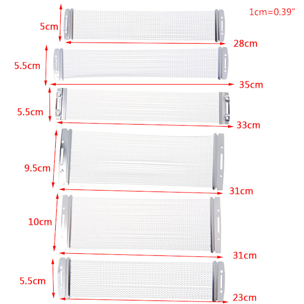 Ståltråd 20-42 trådar trumsfjäderlåda trumsats reservdelar
