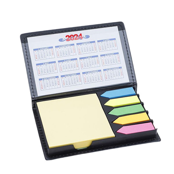 Självhäftande Post Note Sticky Note Set Kalender 2024 Skrivbar Memo Note Pad