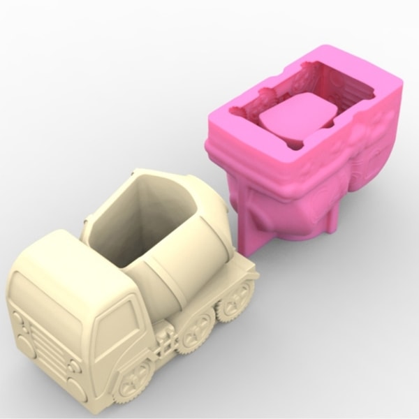 Mud Tanker Pennhållare Form Suckulent Planter Form Decor Making Tool
