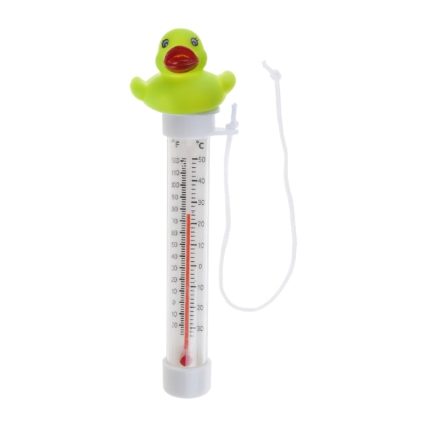 Flytande pooltermometer Tecknad djurvattentemperaturtestare för inomhuspooler utomhusbadkar Lätt att läsa