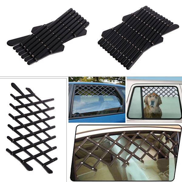 Lemmikkikoira auton ikkunan tuuletus Safe Guard Mesh Vent Suoja-aita ulkona Uusi L