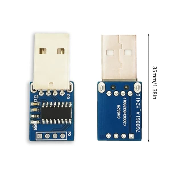 CH9329 Modul Universell USB till Konverter som Stöder 3Mbps Kommunikation