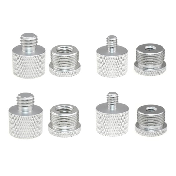 Lydudstyr skrue Mikrofonstativ Adapter Skrue 5/8 3/8 1/4 Converter