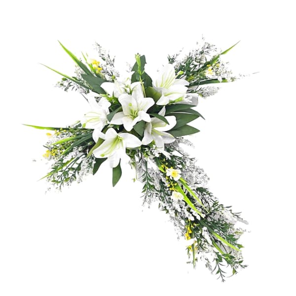 Påskkrans Stilfulla Dörrkransar Stilfulla Blommiga Väggdekorationer