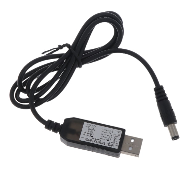 Universal USB til for DC 5,5x2,5 mm stik strømopladerkabel til lommelygte Mini