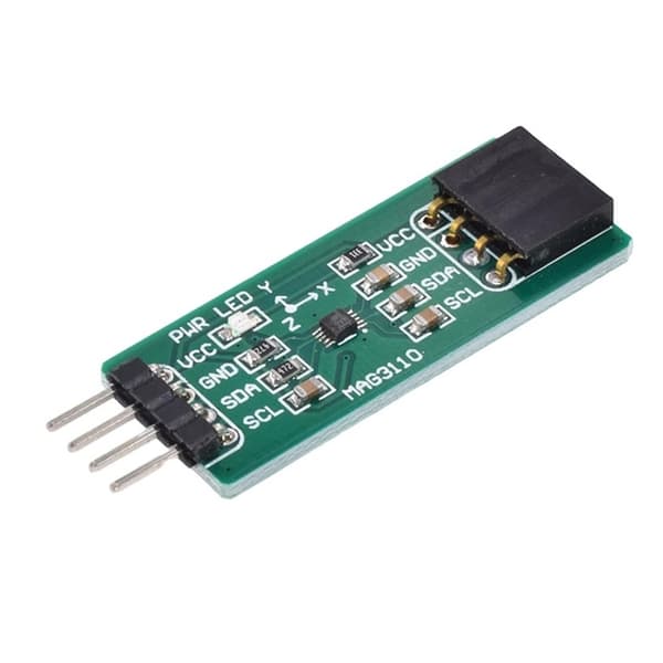 3-akset digitalt geomagnetisk sensormodul 3,3 V kompakt I2C til navigation
