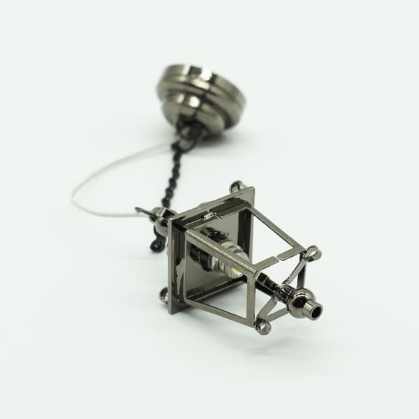 Miniatyr taklampe modell dukkehus tilbehør rollespill møbler