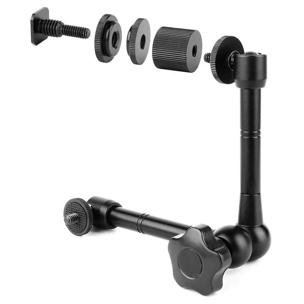 Artikuleret kamera Magic Arm Super Clamp til skærm mikrofon flash