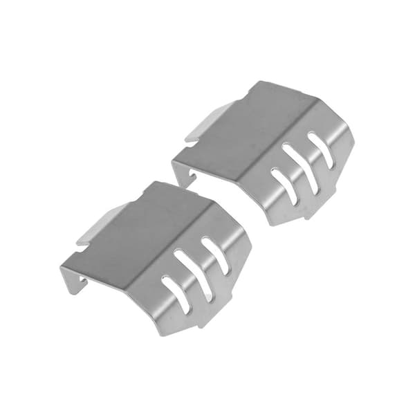 1 set pansarskydd för 1/10 RC modellbilverktyg i rostfritt stål