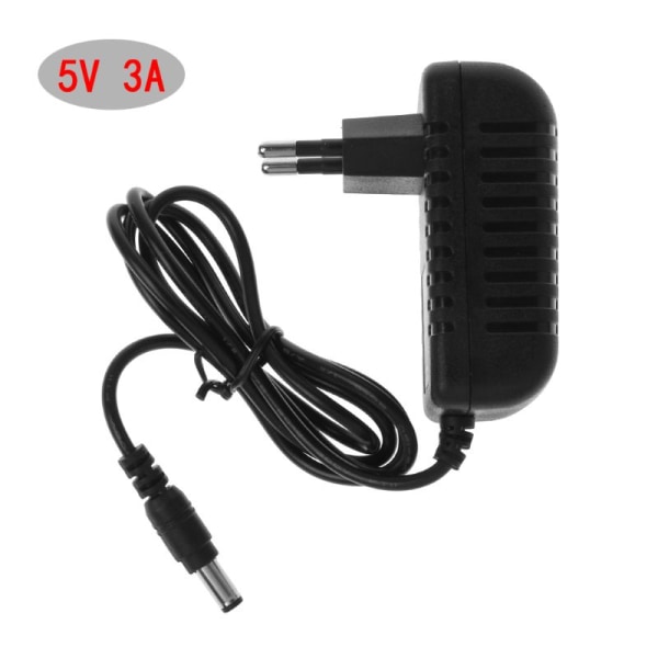 5V/3A Power Extern AC/för DC för Transformers Adapter för USB Hub/Led Strip/CCTV/IP Camera Plug Center EU