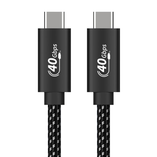 USB C til USB C PD100W Opladningskabel til bærbar mobiltelefon Harddisk Thunderbolt4 8K@60hz Display USB4 forlængerkabel