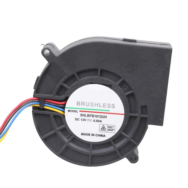 Högt luftflöde 300CFM 97mm fläkt 12V 4-tråds PWM-kontroll dubbla kullager