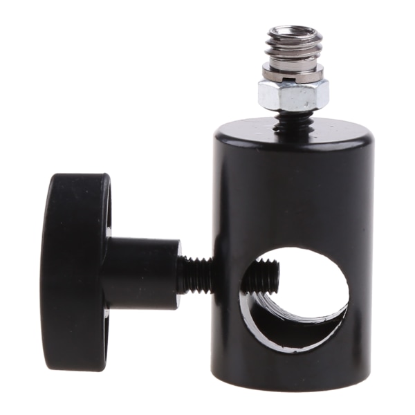 Universal Metal Speedlite trådadapter lysstativbrakett 3/8" 1/4" skrumontert dreibar adapter for LED-lysmonitor