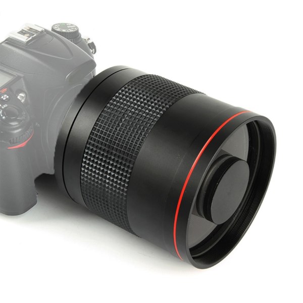 Manuell fokusering Telefoto Spegellins 900 mm F8.0 Vidvinkellins anti-scratch optiskt glas för långdistansfotografering null - FOR Sony port