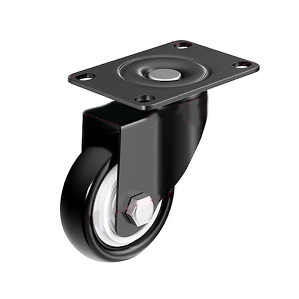 Huonekalupyörät 2,5" universal kierteitetyt pyörät Yksinkertainen asennus null - C