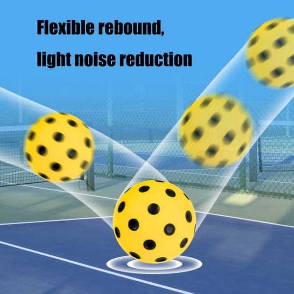 Støjsvage Skum Pickleballs Bløde Træningsbolde Støjreducerende Bløde Pickleballs