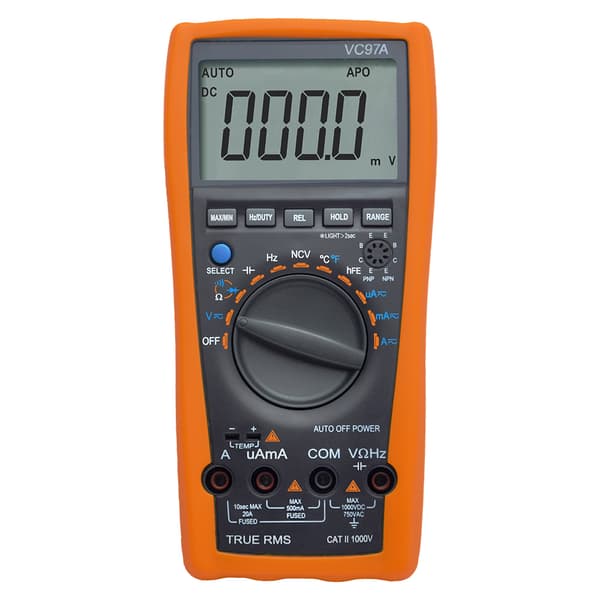 Bærbar Digital Multimeter Volt Meter Auto-Ranging Tester Måler Spænding