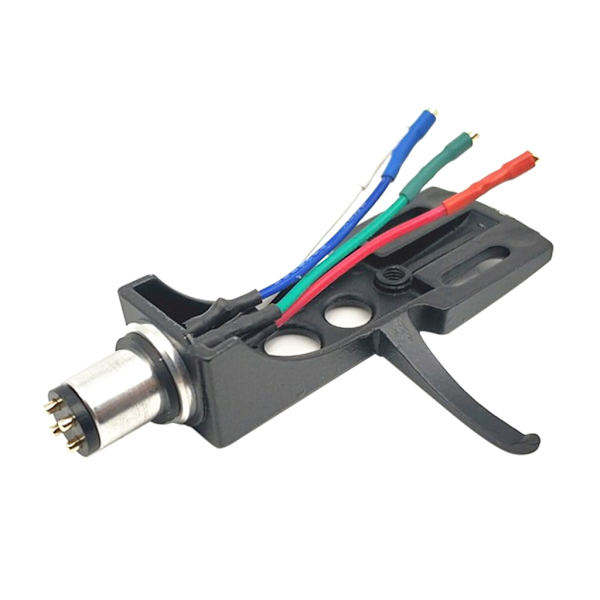 Universal for LP-platespiller Phono-platespiller Headshell-kassettstativ med 4 ledninger for direktedrevet platespiller