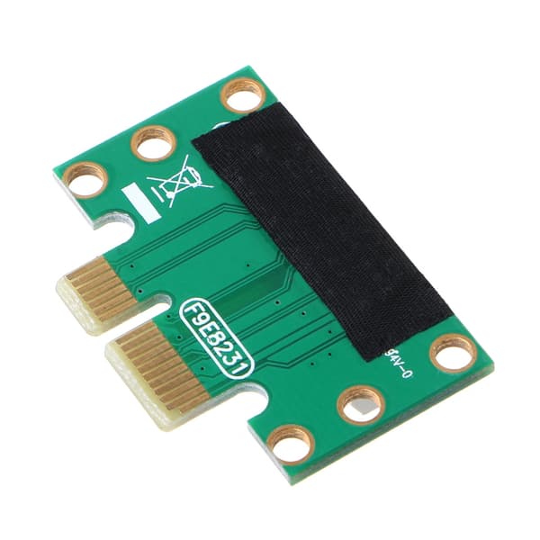 X1 Adapter Riser-kort PCI E PCIE X1 til X1 Sporkonverterkort 1U Server Chassis
