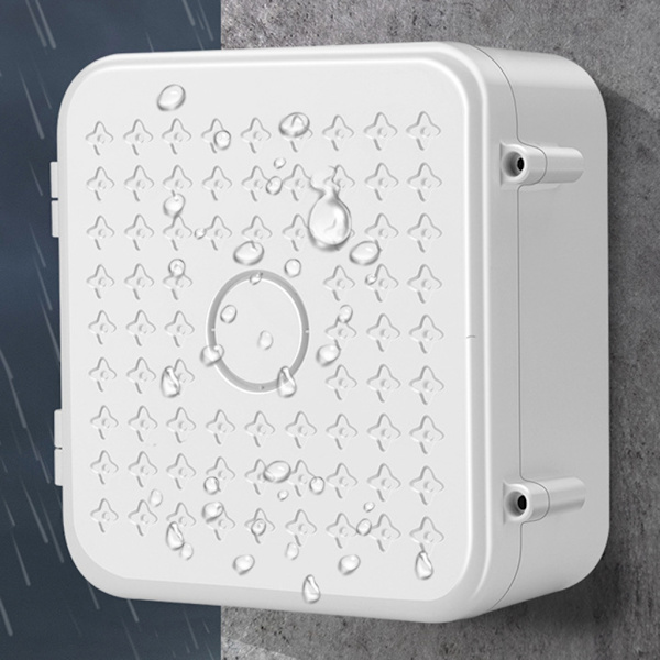 Vattentät Säkerhetskamera Strömlåda Utomhus Plastkapsling Regnsäker Design