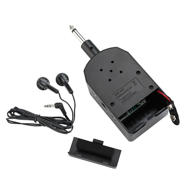 Lättviktig Gitarrhörlursförstärkare Elgitarr Bas Distortion Klangfärg