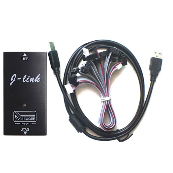 Debugger Programmer Debugger Bluetooth-kompatibel Emulator Downloader Programmerare Analys Mini USB -sladd för J Link-kabel