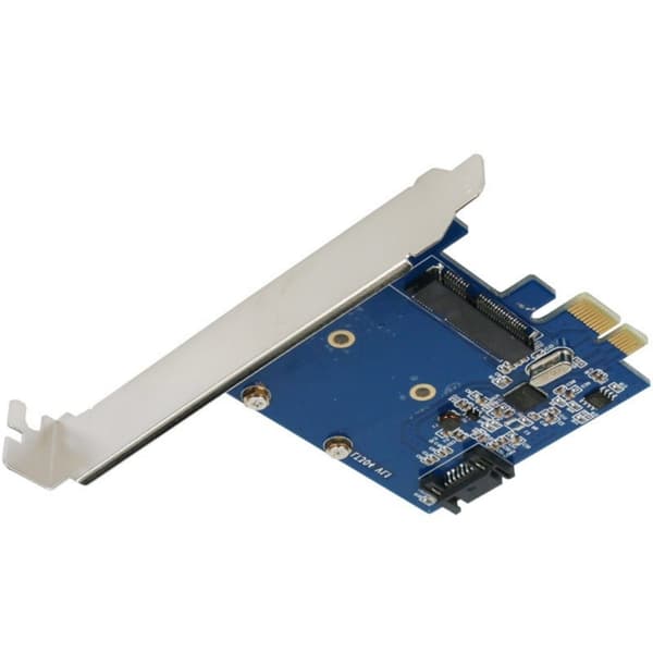 6 Gbps PCIExpress X1 PCIE til MSATA SATA3.0 utvidelseskort for stasjonær PC