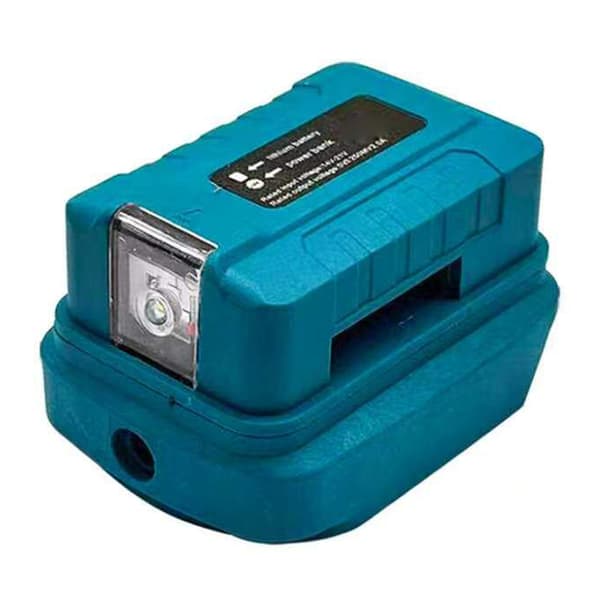 Batteriadapter modifieringsverktyg för 14,4V/18V LED-ljus plastomvandlare