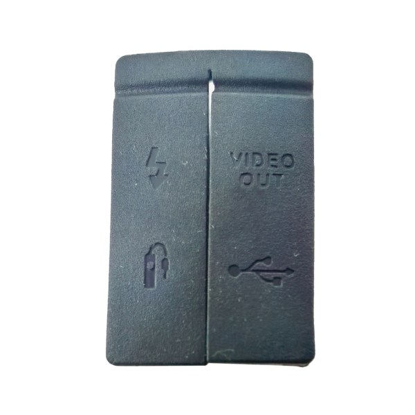 USB-dækselhætte Miniature gummistik til 600D 40D 1100D 5D 70D 6D 7D Kamera Video Out Port Cover Støvtæt stik