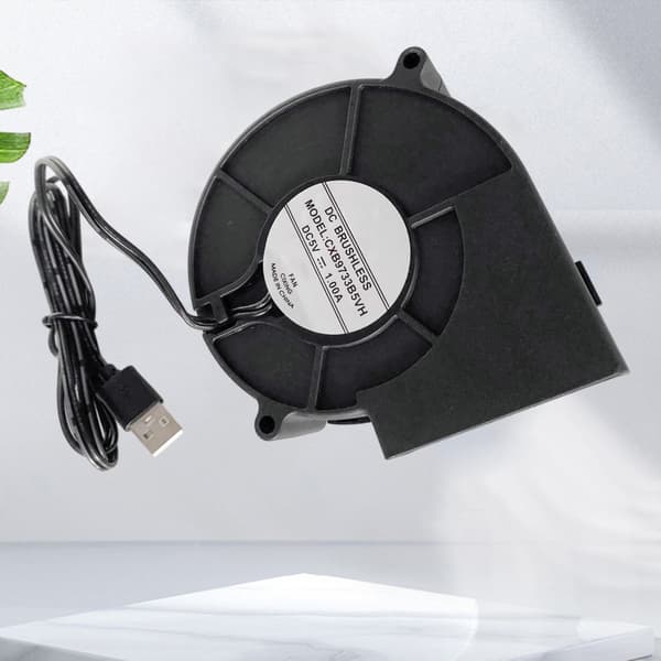 5000RPM Luftblåservifte med USB-grensesnitt for metallarbeid og brannhåndtering