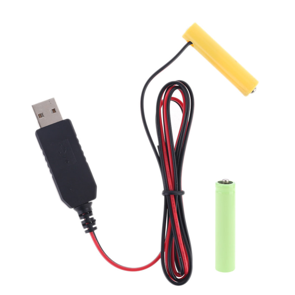 Universal LR03 AAA Batteri Eliminator USB Power Byt AAA Batteri för Radio Electric Toy Clock LED Strip 3V