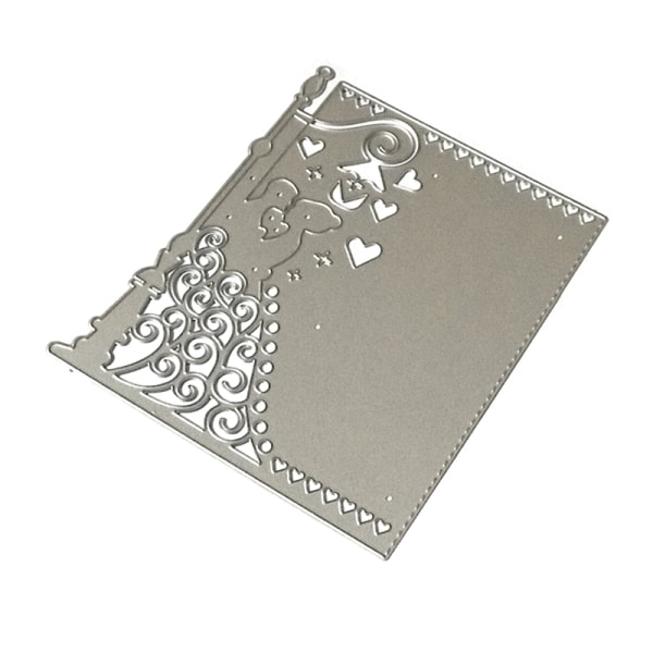 Bryllup Brud Brudgom Metal Cutting Dies Stencil DIY Scrapbooking Album Paper Card