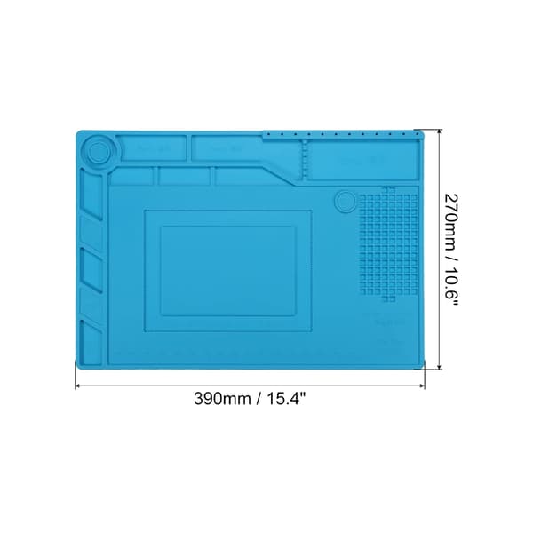 S150 Loddematte Isolasjon Silikon Magnetisk Elektronikk Reparasjonsmatte