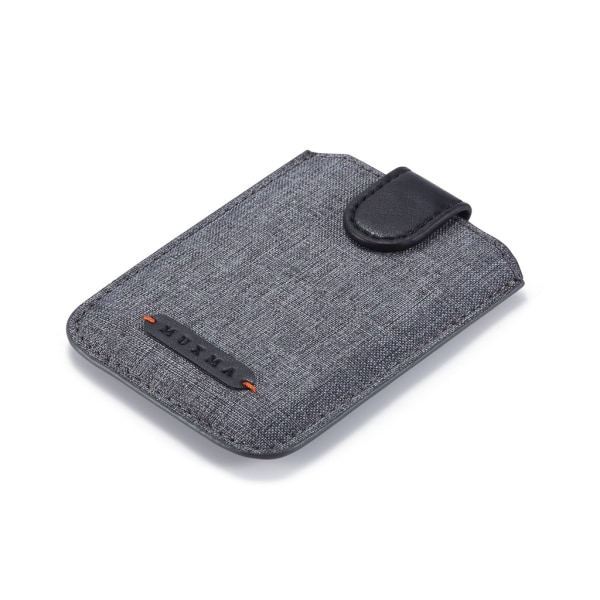 Universal RFID Blocking 5 Pull Credit Card Holder -matkapuhelinlompakko Case Sti:lle Gray