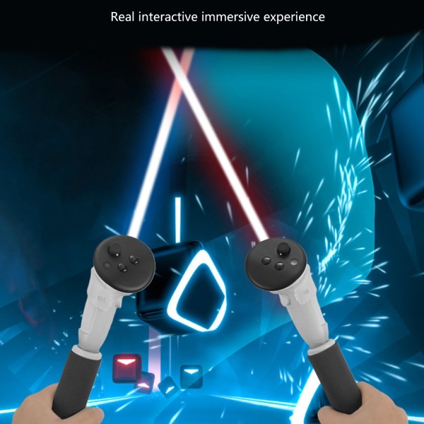 VR Gaming Lightswords Controller Grip Lightsabers Handle Not Slip Accessory