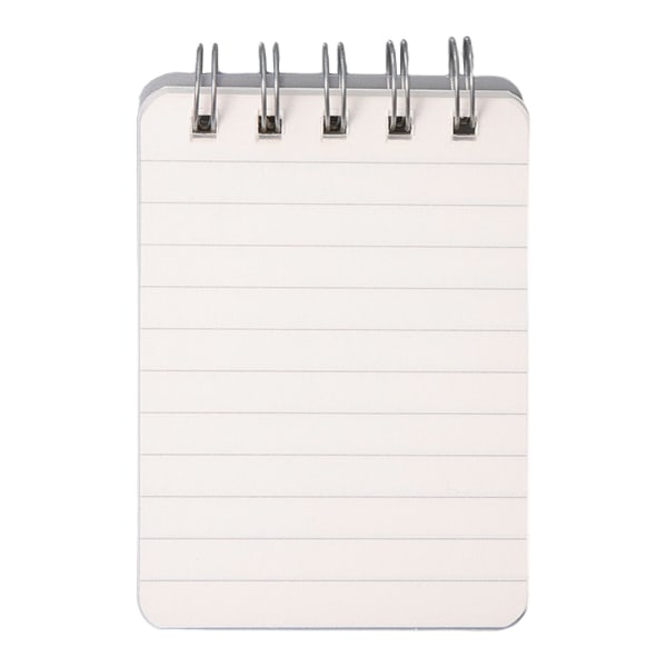 Frosted Mini Spiral Notebook Line / Grid / Tom / Dotting Notepad 4,17x3,03 tums anteckningsblock för hemkontorsresor