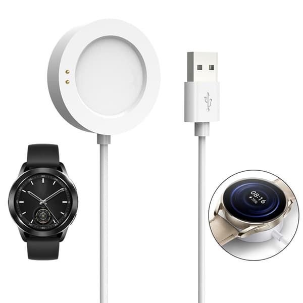 USB Opladerkabel Magnetisk Stativ Ur Strømforsyning Oplader Adapter til WatchS3