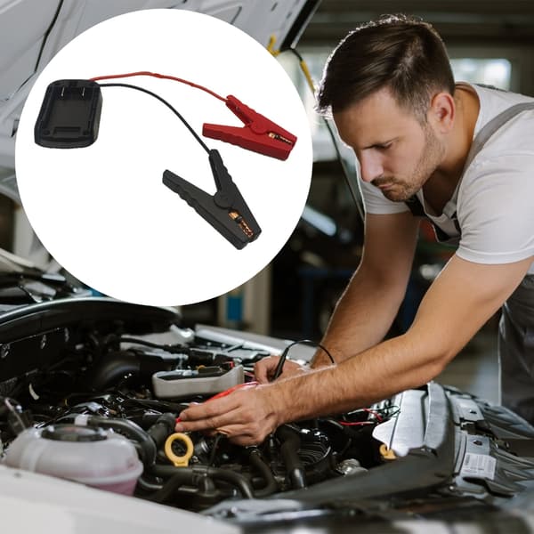 Universal Bil Jumpstarter Adaptere Konverterer Værktøjsbatteri Til 12V Strøm Til Bil