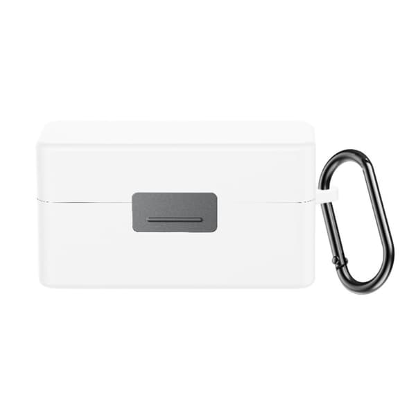 Trådlös Mic Laddningsbox Mikrofoner Case för Mic 2 Silicone Soft White