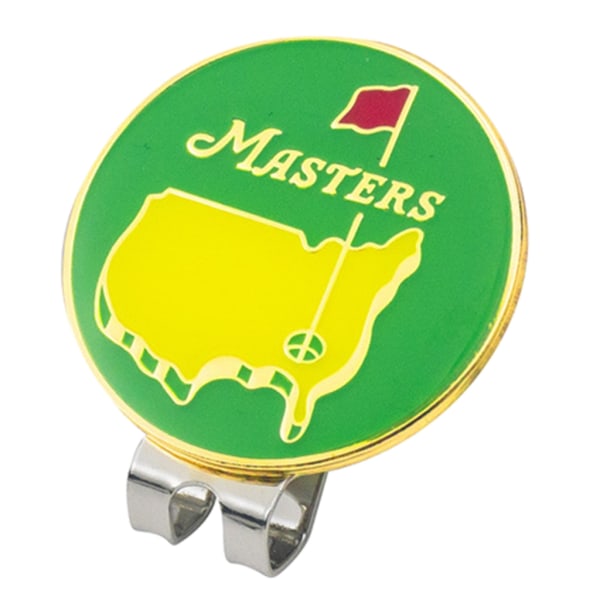 Golf Ball Marker Hat Clip 1,18 Inch Ball Marker Golf Present Assorted Mönster Zink-Legering Järn Hat Clip Kit med Golf Marker
